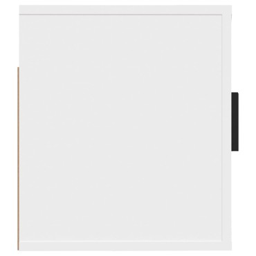 vidaXL Έπιπλο Τηλεόρασης Επιτοίχιο Λευκό 57x34,5x40cm
