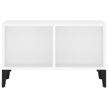 vidaXL Τραπεζάκι Σαλονιού Λευκό 60x50x36,5cm από Επεξεργασμένο Ξύλο 1 τεμ.