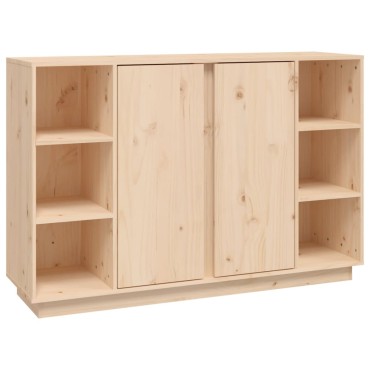 vidaXL Μπουφές 120x35x80cm από Μασίφ Ξύλο Πεύκου 1 τεμ.