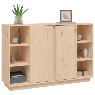 vidaXL Μπουφές 120x35x80cm από Μασίφ Ξύλο Πεύκου 1 τεμ.