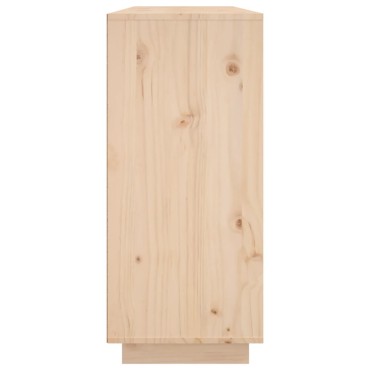 vidaXL Μπουφές 120x35x80cm από Μασίφ Ξύλο Πεύκου 1 τεμ.