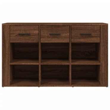 vidaXL Ντουλάπι Καφέ Δρυς 100x30x59,5cm από Επεξεργασμένο Ξύλο 1 τεμ.