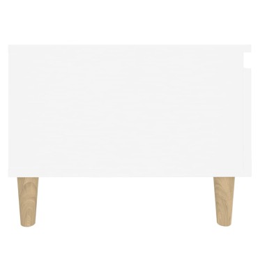 vidaXL Βοηθητικά Τραπέζια 2 τεμ. Λευκά 50x46x35cm Επεξεργασμένο Ξύλο