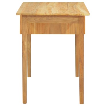 vidaXL Γραφείο με 2 Συρτάρια 110x52x75cm από Μασίφ Ξύλο Teak 1 τεμ.