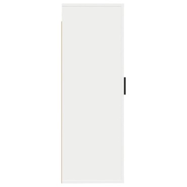 vidaXL Έπιπλο Τηλεόρασης Επιτοίχιο Λευκό 40x34,5x100cm