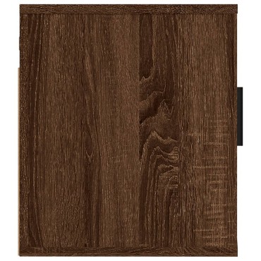 vidaXL Έπιπλο Τηλεόρασης Επιτοίχιο Καφέ Δρυς 40x34,5x40cm