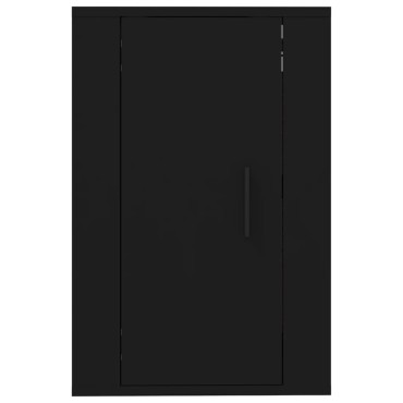 vidaXL Έπιπλο Τηλεόρασης Επιτοίχιο Μαύρο 40x34,5x60cm