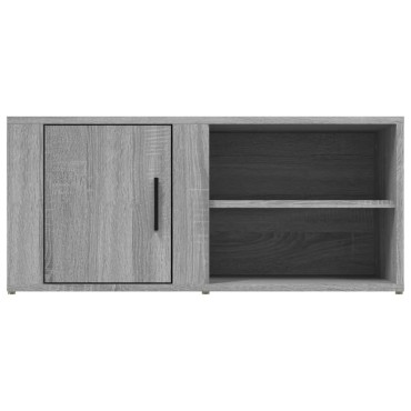 vidaXL Έπιπλο Τηλεόρασης Γκρι Sonoma 80x31,5x36cm από Επεξεργ. Ξύλο