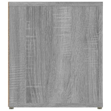 vidaXL Έπιπλο Τηλεόρασης Γκρι Sonoma 80x31,5x36cm από Επεξεργ. Ξύλο