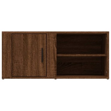 vidaXL Έπιπλο Τηλεόρασης Καφέ Δρυς 80x31,5x36cm Επεξεργασμένο Ξύλο