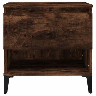 vidaXL Βοηθητικό Τραπέζι Καπνιστή Δρυς 50x46x50cm Επεξεργασμένο Ξύλο 1 τεμ.