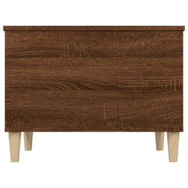 vidaXL Τραπεζάκι Σαλονιού Καφέ Δρυς 60x44,5x45cm Επεξεργασμένο Ξύλο 1 τεμ.