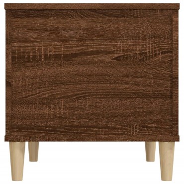 vidaXL Τραπεζάκι Σαλονιού Καφέ Δρυς 60x44,5x45cm Επεξεργασμένο Ξύλο 1 τεμ.