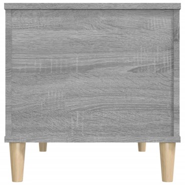 vidaXL Τραπεζάκι Σαλονιού Γκρι Sonoma 90x44,5x45cmΕπεξεργασμένο Ξύλο 1 τεμ.