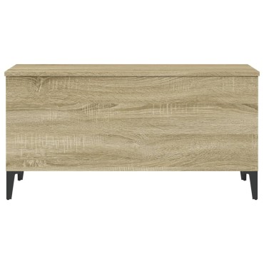vidaXL Τραπεζάκι Σαλονιού Sonoma Δρυς 90x44,5x45cm Επεξεργασμένο Ξύλο 1 τεμ.