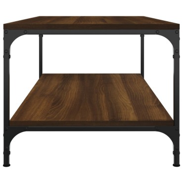 vidaXL Τραπεζάκι Σαλονιού Καφέ Δρυς 80x50x40cm Επεξεργασμένο Ξύλο 1 τεμ.