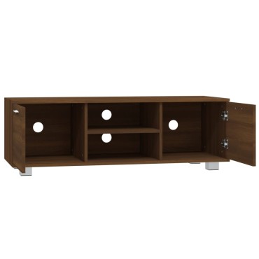 vidaXL Έπιπλο Τηλεόρασης Καφέ Δρυς 120x40,5x35cm Επεξεργασμένο Ξύλο