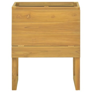 vidaXL Έπιπλο Μπάνιου 60x40x75cm από Μασίφ Ξύλο Teak 1 τεμ.