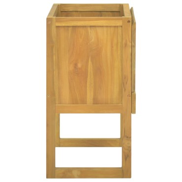 vidaXL Έπιπλο Μπάνιου 60x40x75cm από Μασίφ Ξύλο Teak 1 τεμ.