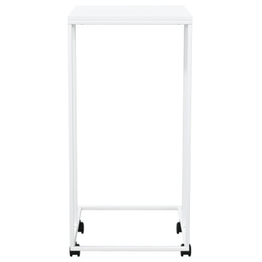 vidaXL Βοηθητικό Τραπέζι με Ρόδες Λευκό 40x30x63,5cm Επεξεργ. Ξύλο