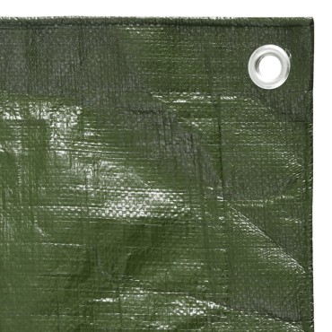vidaXL Μουσαμάς Πράσινος 180 γρ./μ.² 8x12 μ. από HDPE