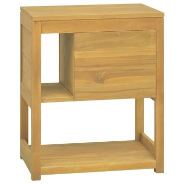 vidaXL Έπιπλο Μπάνιου 60x40x75cm από Μασίφ Ξύλο Teak 1 τεμ.