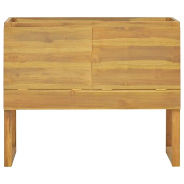 vidaXL Έπιπλο Μπάνιου 90x40x75,5cm από Μασίφ Ξύλο Teak 1 τεμ.