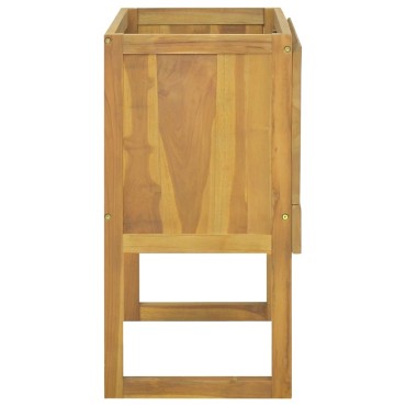 vidaXL Έπιπλο Μπάνιου 90x40x75,5cm από Μασίφ Ξύλο Teak 1 τεμ.