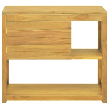 vidaXL Έπιπλο Μπάνιου 85x40x75cm από Μασίφ Ξύλο Teak 1 τεμ.