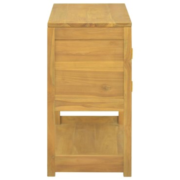 vidaXL Έπιπλο Μπάνιου 85x40x75cm από Μασίφ Ξύλο Teak 1 τεμ.