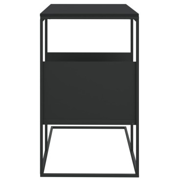 vidaXL Τραπέζι Βοηθητικό Μαύρο 55x36x59,5cm από Επεξεργασμένο Ξύλο 1 τεμ.