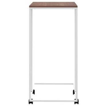 vidaXL Βοηθητικό Τραπέζι με Ρόδες Λευκό 40x30x63,5cm Επεξεργ. Ξύλο