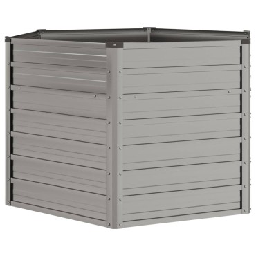 vidaXL Ζαρντινιέρα Σκουριασμένο 129x129x77 εκ. Ατσάλι Σκληρυθέν Αέρα