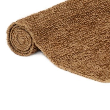 vidaXL Χαλί Χειροποίητο με Θηλιά 160x230cm από Γιούτα και Βαμβάκι