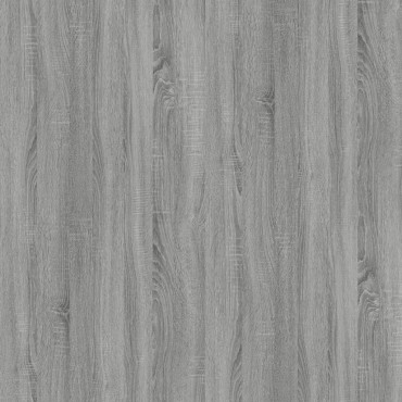vidaXL Βιβλιοθήκη/Διαχωρ. Χώρου Γκρι Sonoma 80x24x192cm Επεξεργ. Ξύλο 1 τεμ.