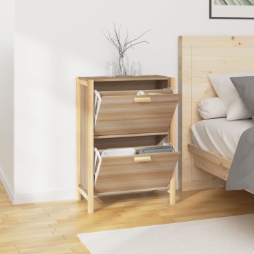 vidaXL Παπουτσοθήκη 57,5x33x80cm από Επεξεργασμένο Ξύλο