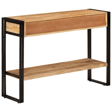 vidaXL Τραπέζι Κονσόλα 110x30x76cm από Μασίφ Ξύλο Μάνγκο 1 τεμ.