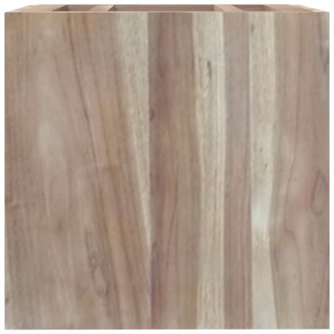 vidaXL Ντουλάπι Μπάνιου Επιτοίχιο 41x38x40cm από Μασίφ Ξύλο Teak 1 τεμ.