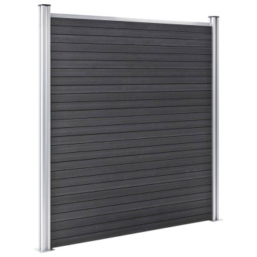 vidaXL Πάνελ Περίφραξης Γκρι 526x186cm από WPC