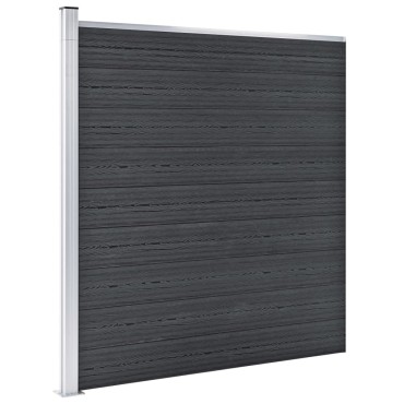 vidaXL Πάνελ Περίφραξης Γκρι 526x186cm από WPC