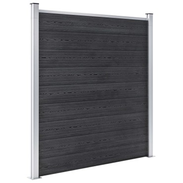 vidaXL Πάνελ Περίφραξης Γκρι 1737x186cm από WPC