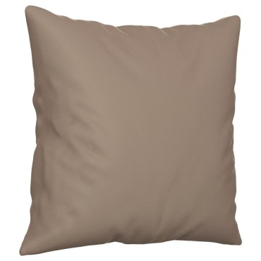 vidaXL Μαξιλάρια Διακοσμητικά 2 τεμ. Taupe 40x40 εκ. Ύφασμα Μικροϊνών