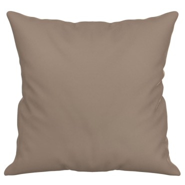 vidaXL Μαξιλάρια Διακοσμητικά 2 τεμ. Taupe 40x40 εκ. Ύφασμα Μικροϊνών