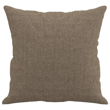 vidaXL Μαξιλάρια Διακοσμητικά 2 τεμ. Taupe 40 x 40 εκ. Υφασμάτινα