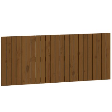 vidaXL Κεφαλάρι Τοίχου Μελί 147x3x60cm από Μασίφ Ξύλο Πεύκου 1 τεμ.
