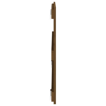 vidaXL Κεφαλάρι Τοίχου Μελί 95,5x3x60cm από Μασίφ Ξύλο Πεύκου 1 τεμ.