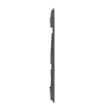 vidaXL Κεφαλάρι Τοίχου Γκρι 185x3x60cm από Μασίφ Ξύλο Πεύκου 1 τεμ.