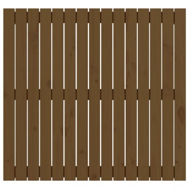 vidaXL Κεφαλάρι Τοίχου Μελί 95,5x3x90cm από Μασίφ Ξύλο Πεύκου 1 τεμ.