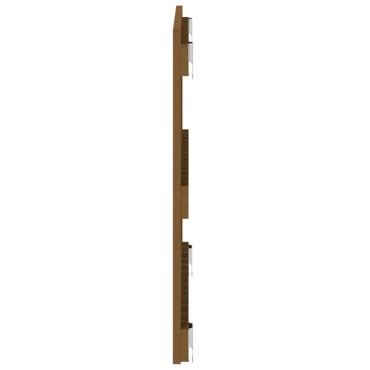 vidaXL Κεφαλάρι Τοίχου Μελί 82,5x3x60cm από Μασίφ Ξύλο Πεύκου 1 τεμ.