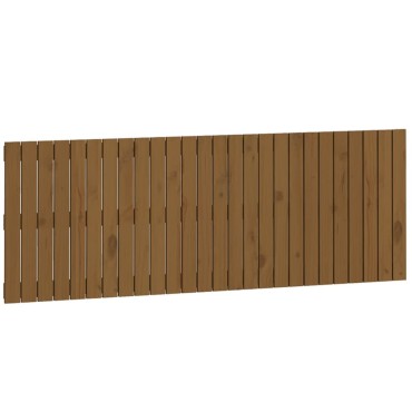 vidaXL Κεφαλάρι Τοίχου Μελί 166x3x60cm από Μασίφ Ξύλο Πεύκου 1 τεμ.